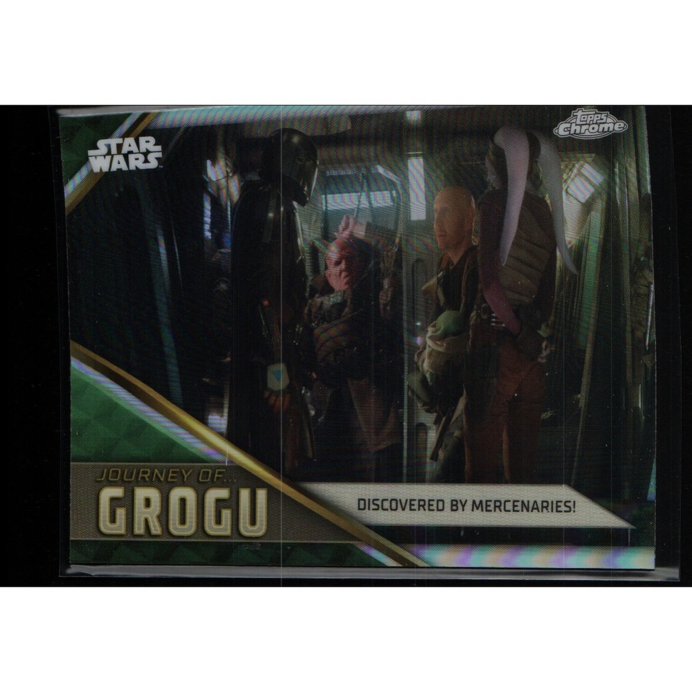 2023 Topps Chrome Star Wars The Mandalorian Journey of Grogu